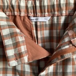 Nine West Plaid Shorts